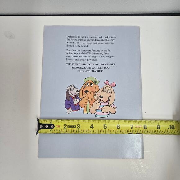Vintage 1986 Golden Book Pound Puppies The Gate Crashers - Picture 6 of 7